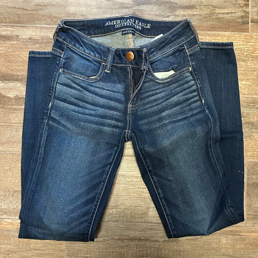 American Eagle Super Low Jegging Size 4 Regular
